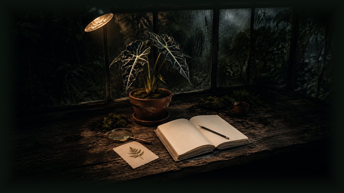 A grower’s bench